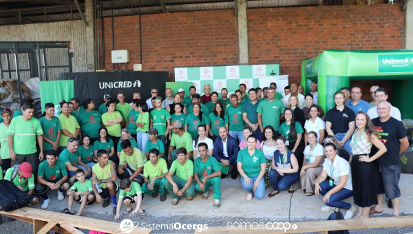 Intercooperação impulsiona apoio a recicladores em Santo Ângelo